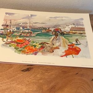 Cecile Johnson in the Bahamas